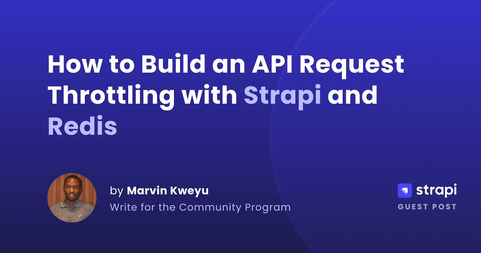 How to Build an API Request Throttling with Strapi and Redis