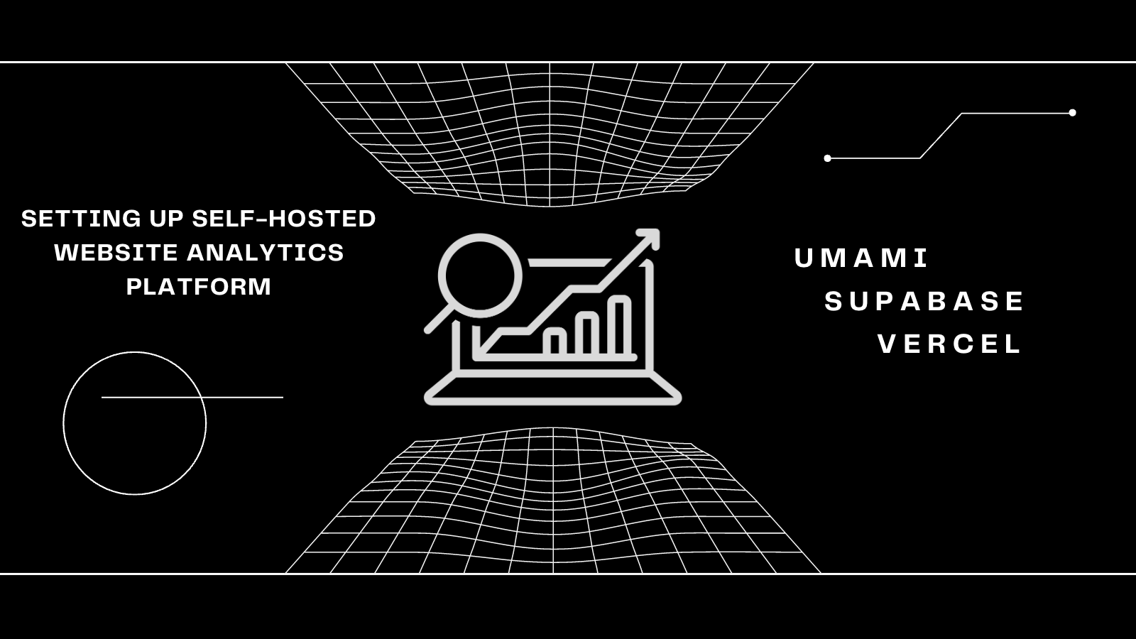 Self-hosted analytics platform with Umami, Supabase, and Vercel