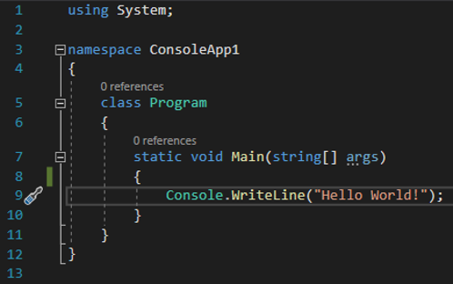 C# syntax