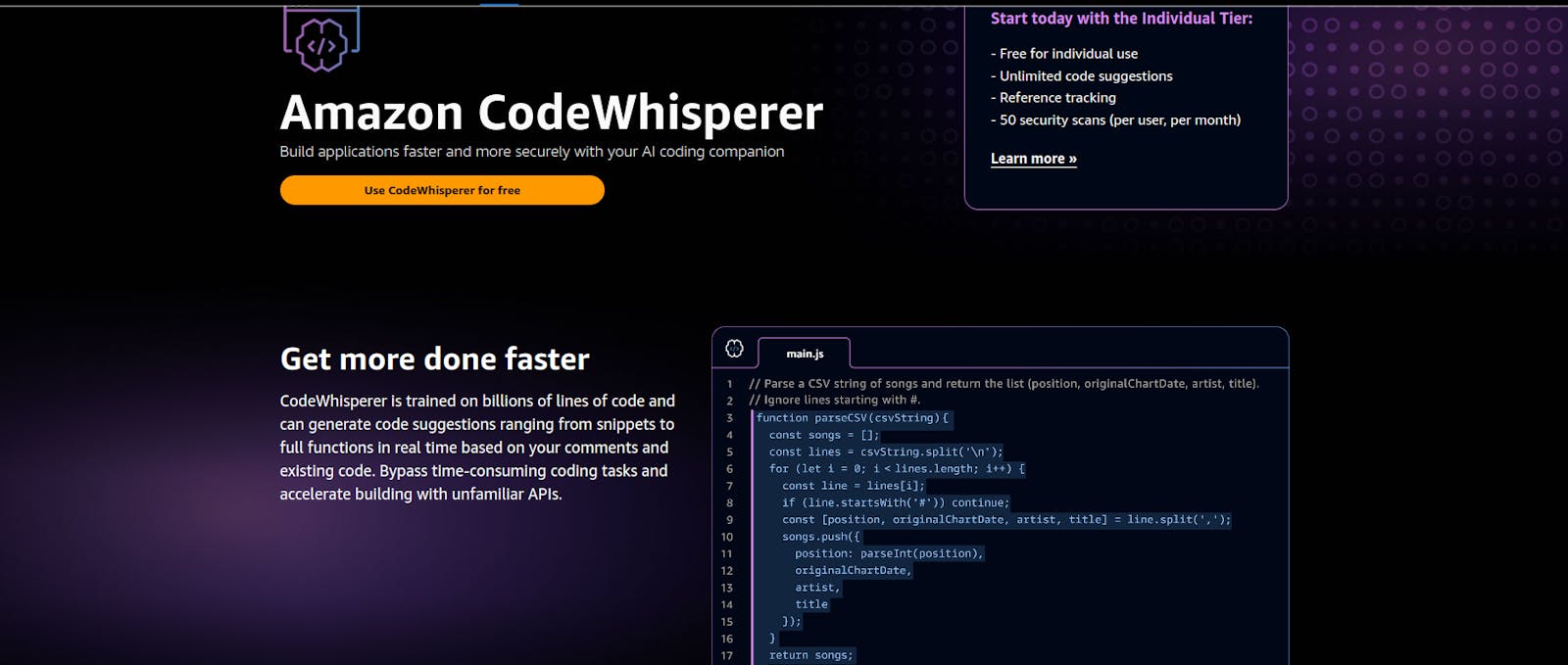 How to use Amazon CodeWhisperer for devOps