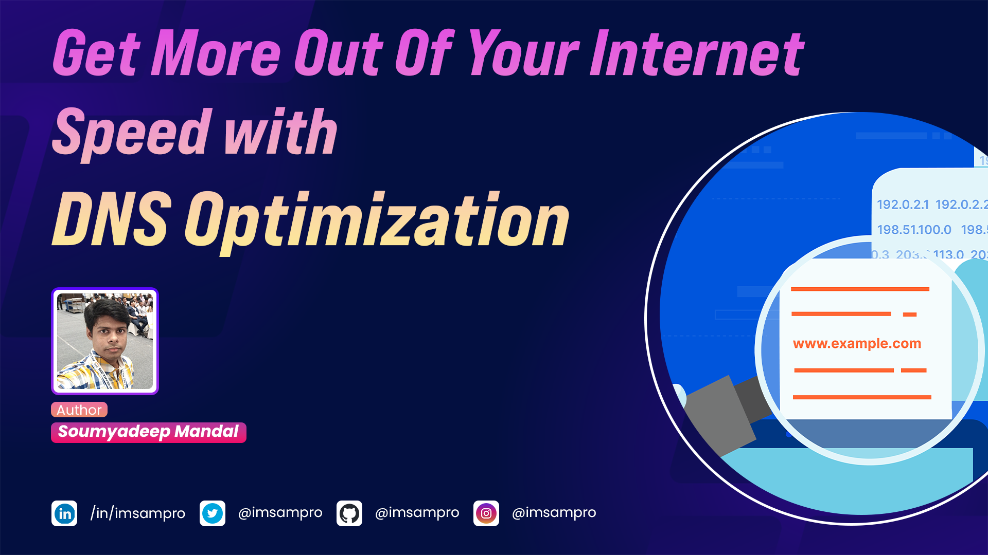 Get More Out Of Your Internet Speed With DNS Optimization
