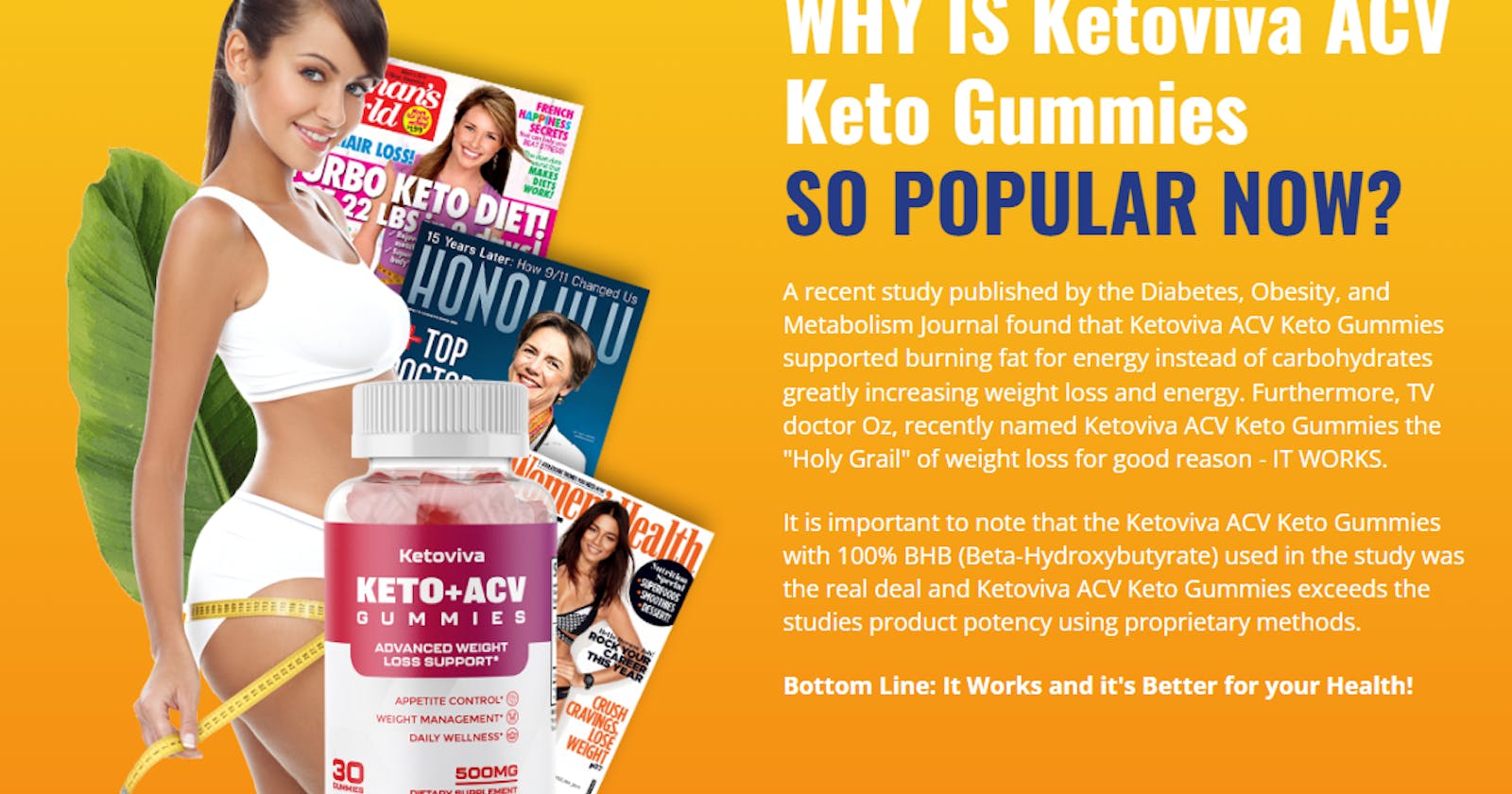 Boost Your Energy and Weight Loss Efforts with Ketoviva Keto ACV Gummies