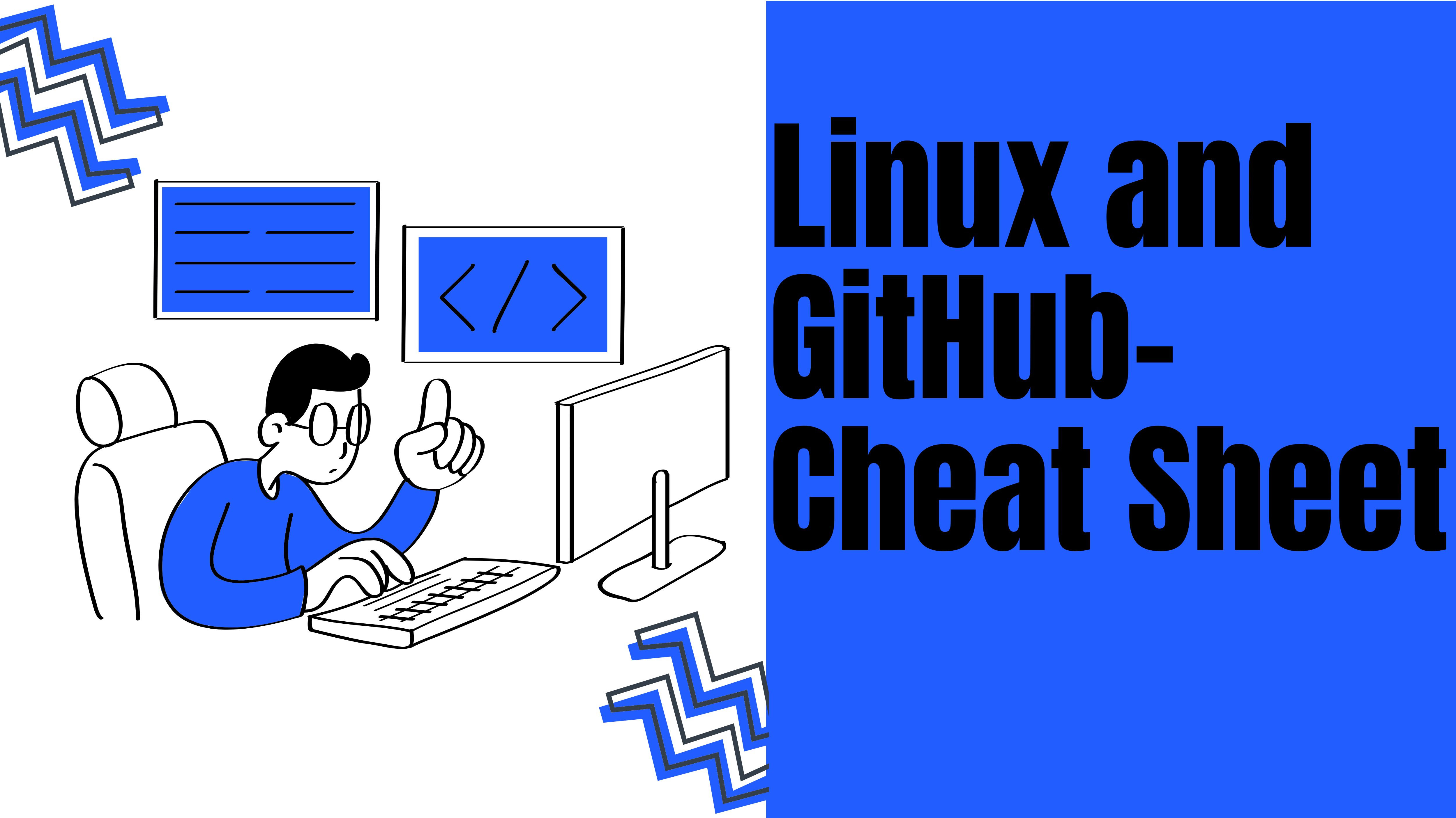 Linux and GitHub-Cheat Sheet