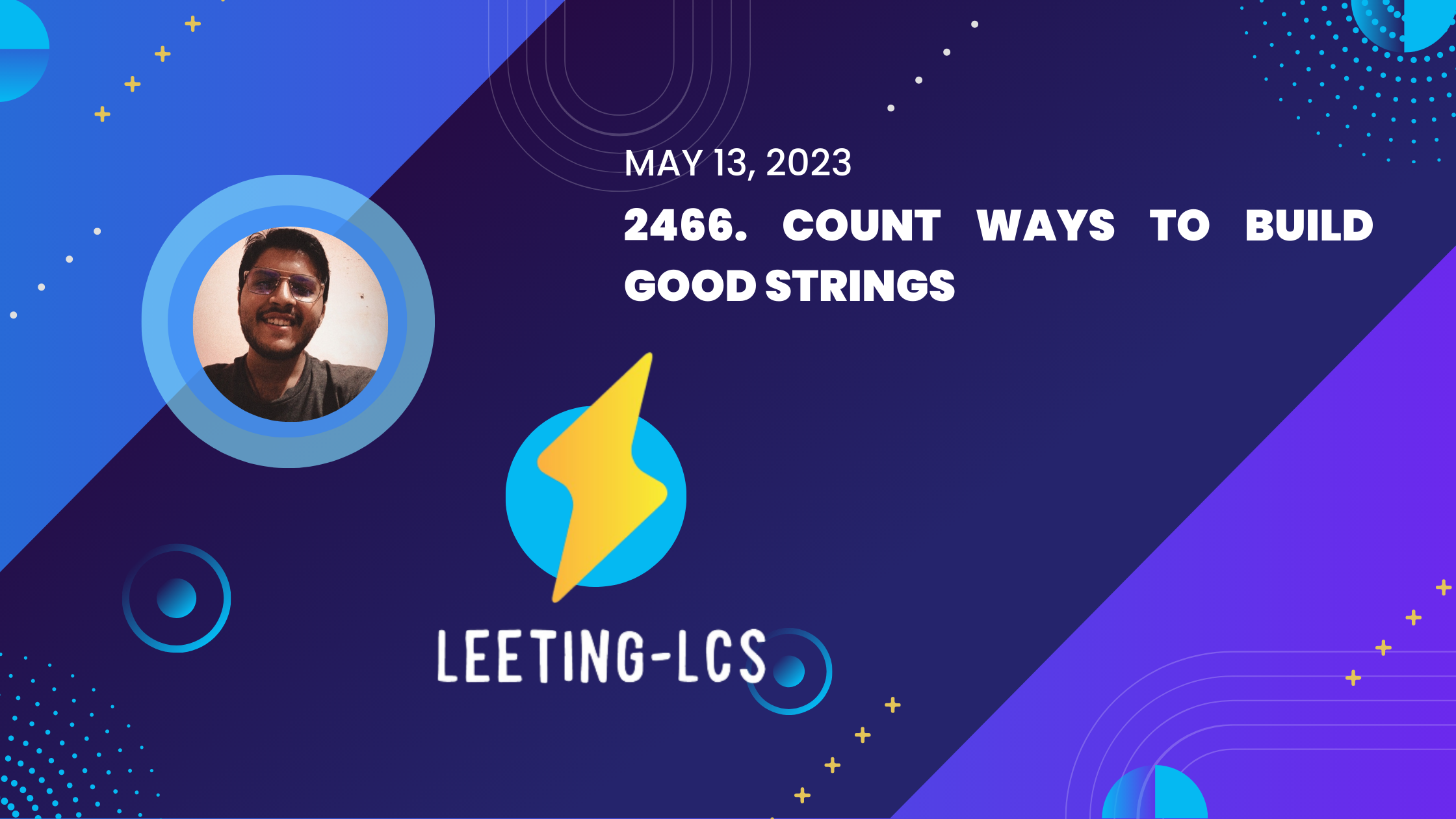 Count Ways To Build Good Strings