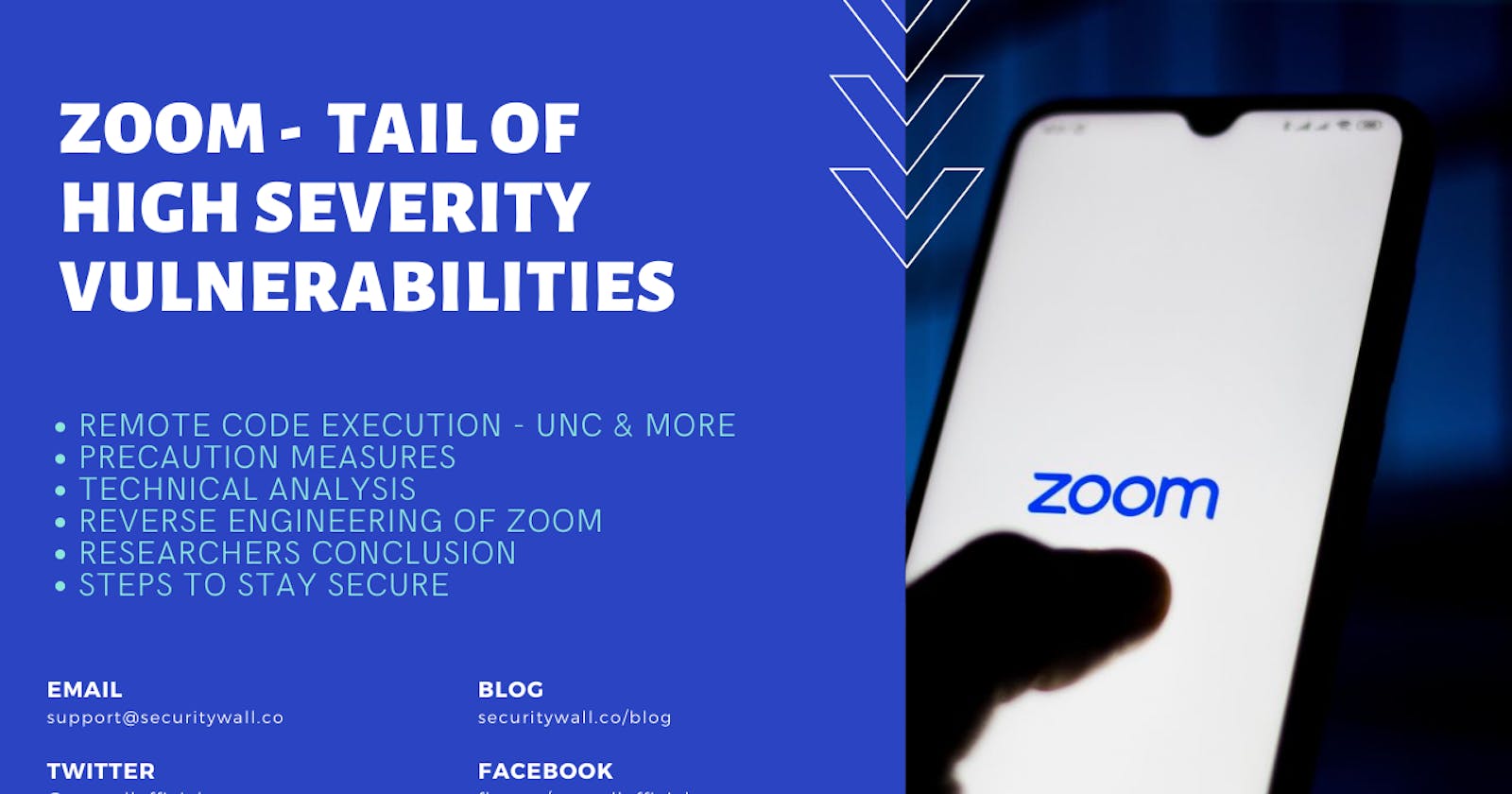 Zoom - Tail of High Severity Vulnerabilities
