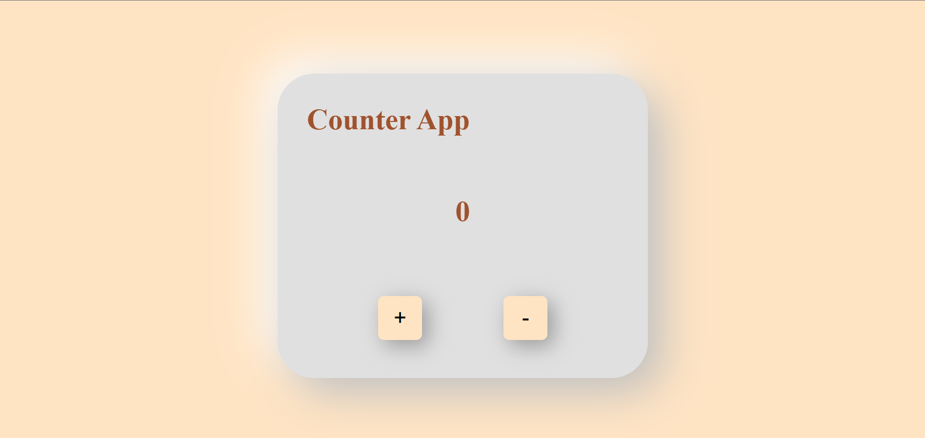 Counter App