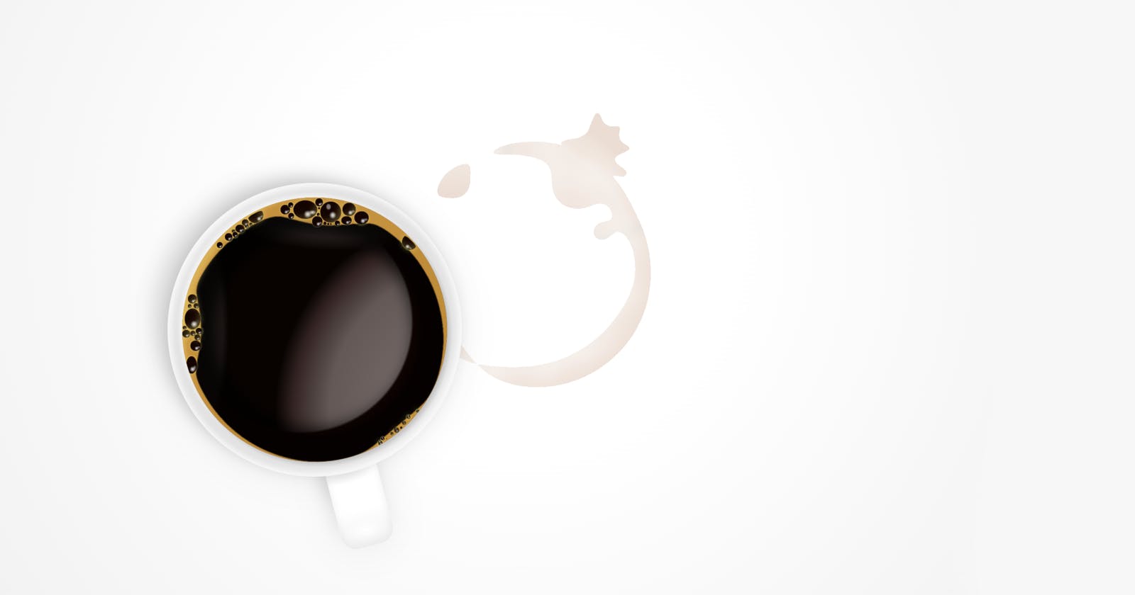 CSS Art: Drawing a Coffee Stain