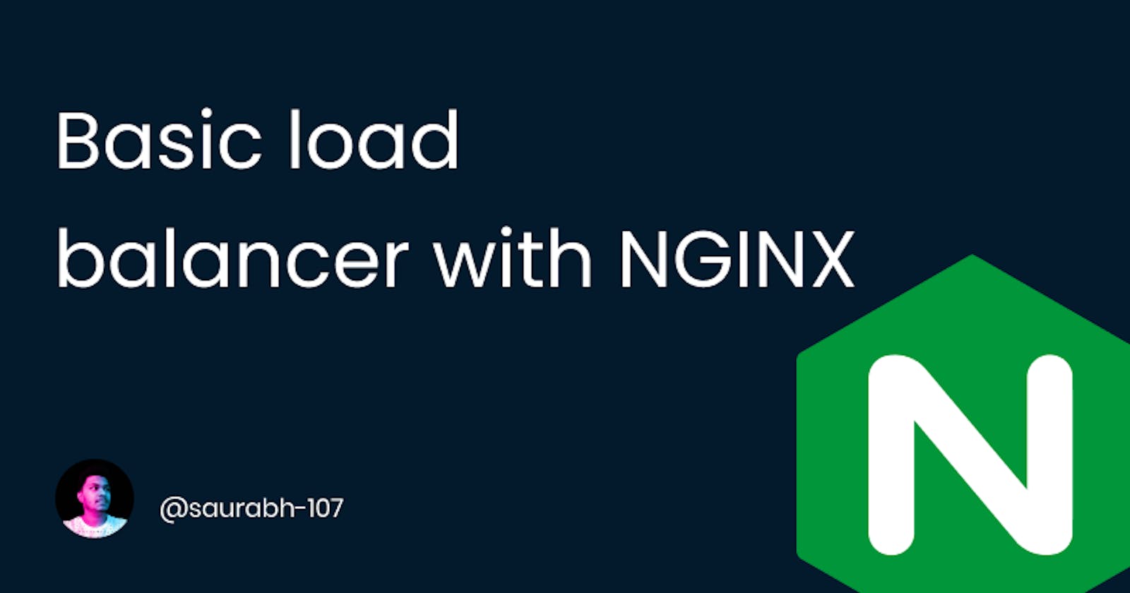 Basic load balancer with NGINX