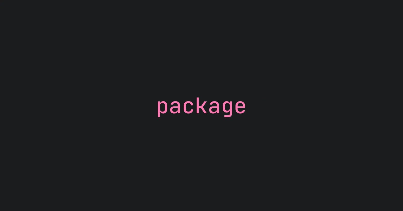 Meet An Upcoming Swift Access Modifier: package