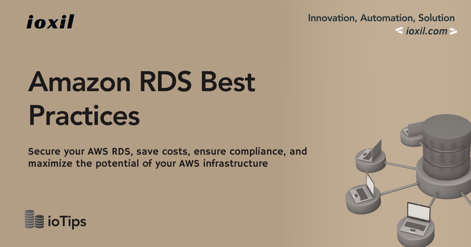 ioTips: RDS Best Practices & Tips - Top 100 Recommendations for Optimal Performance, Security, and Cost Optimization - Part-1