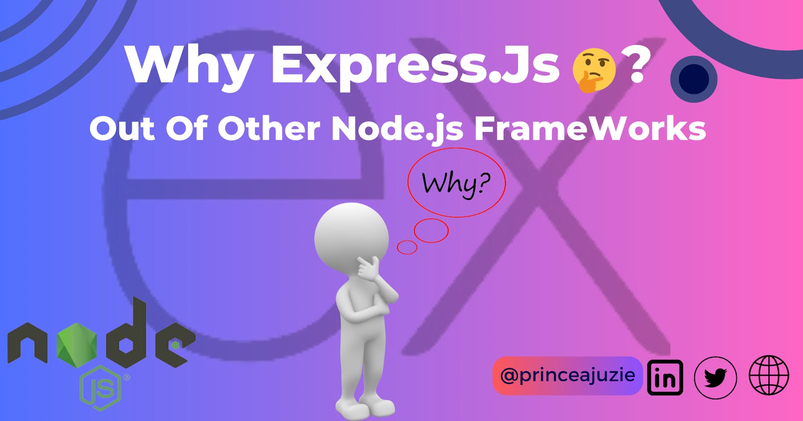 Why Express Js?
 Out Of Other Frameworks 🤔