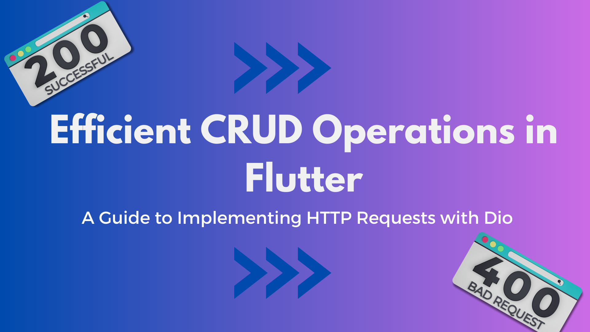 Efficient CRUD Operations in Flutter: A Guide to Implementing HTTP Requests with Clean Architecture and Dio