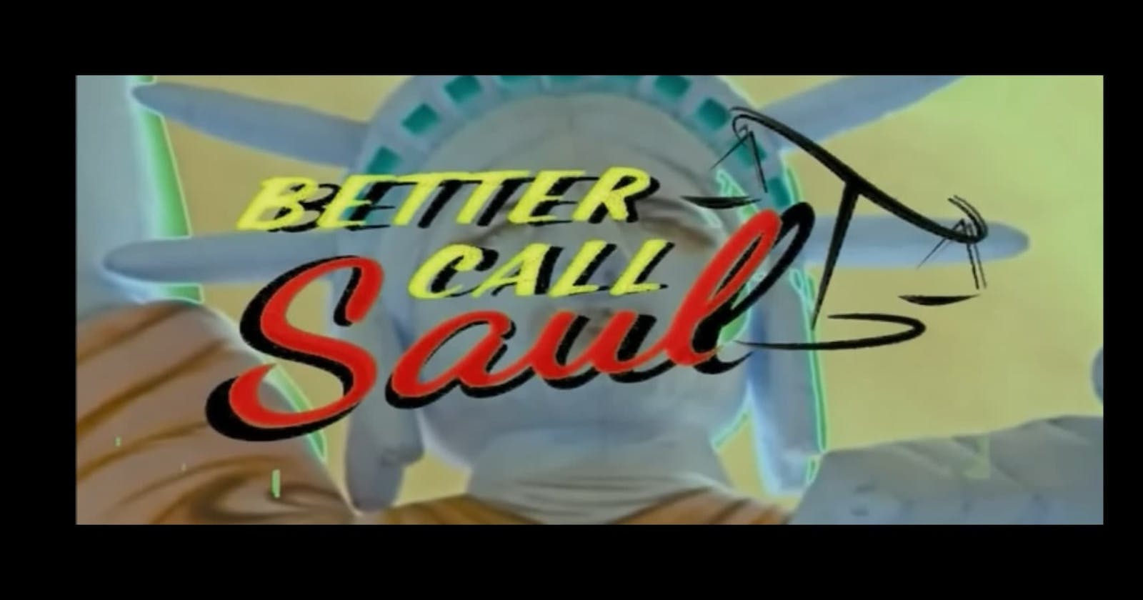 A slick animation from Better Call Saul