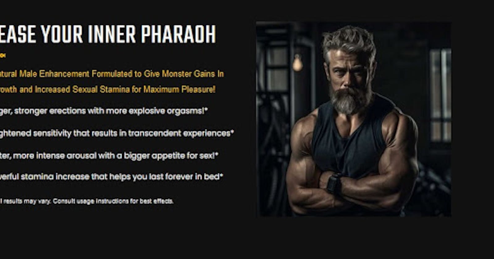 Unleash the Pharaoh Within: Discover Pharaoh Power Male Enhancement
