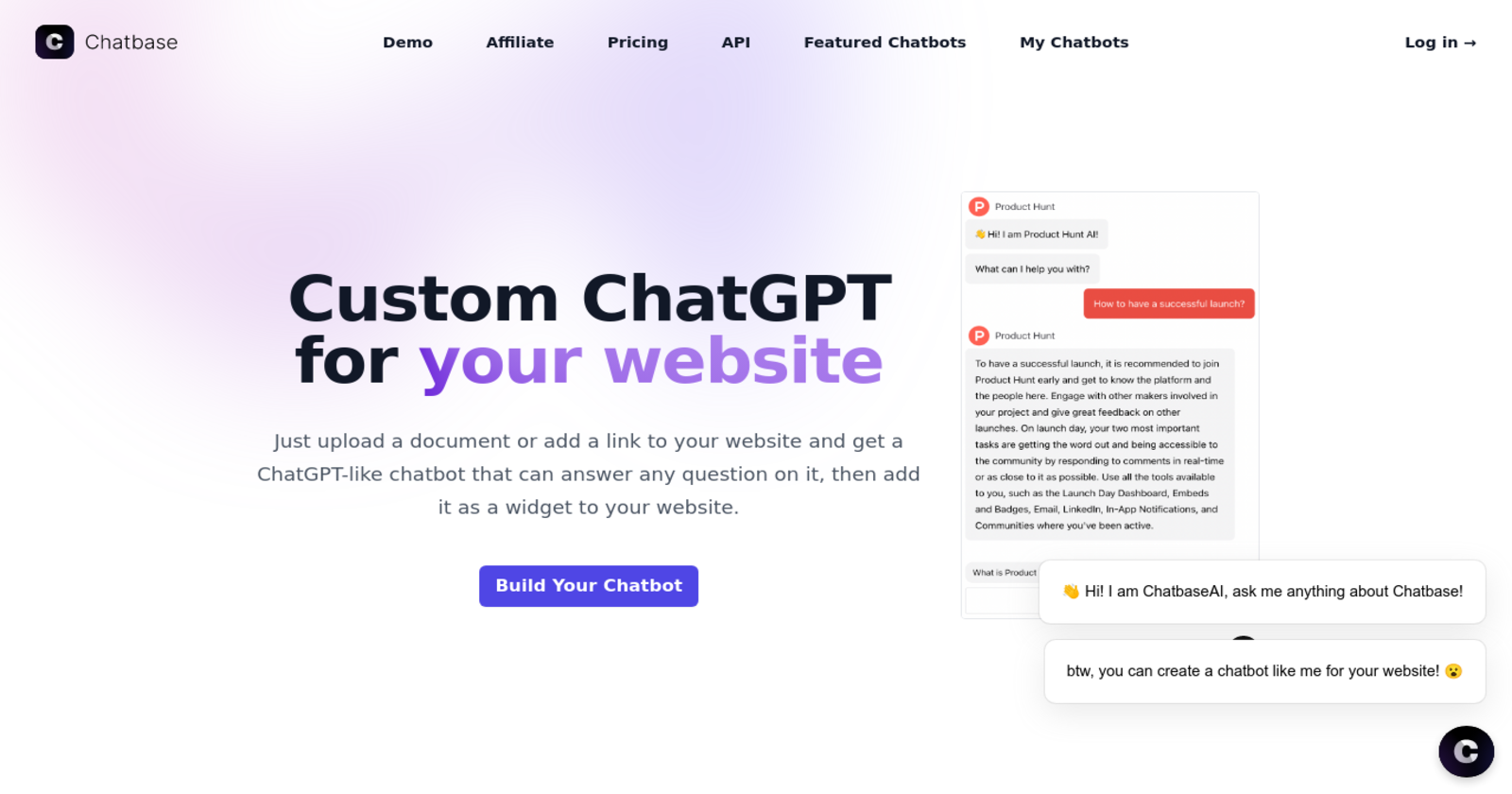 Chatbase #ai-chatbot-builder on Hashnode