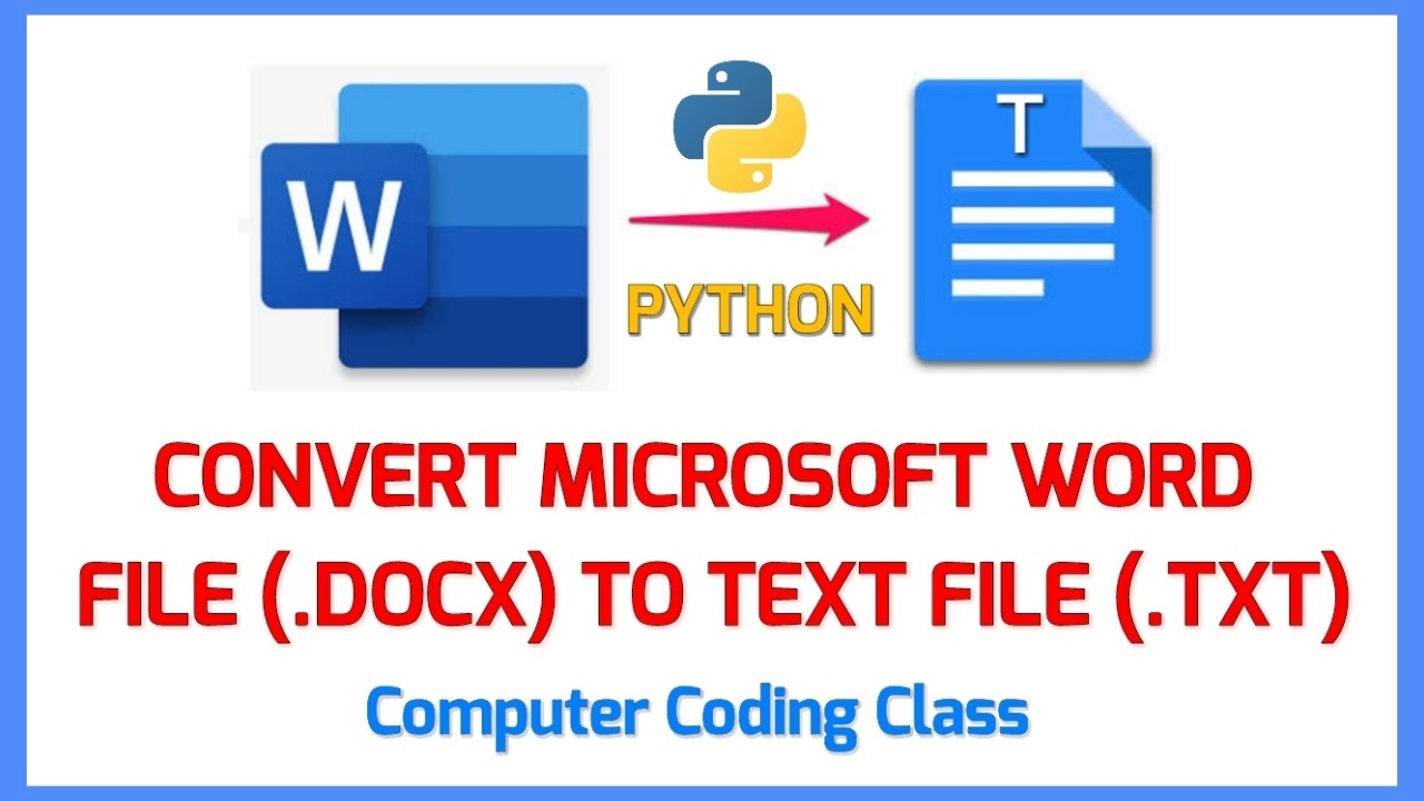 how to convert docx to txt file in pthon