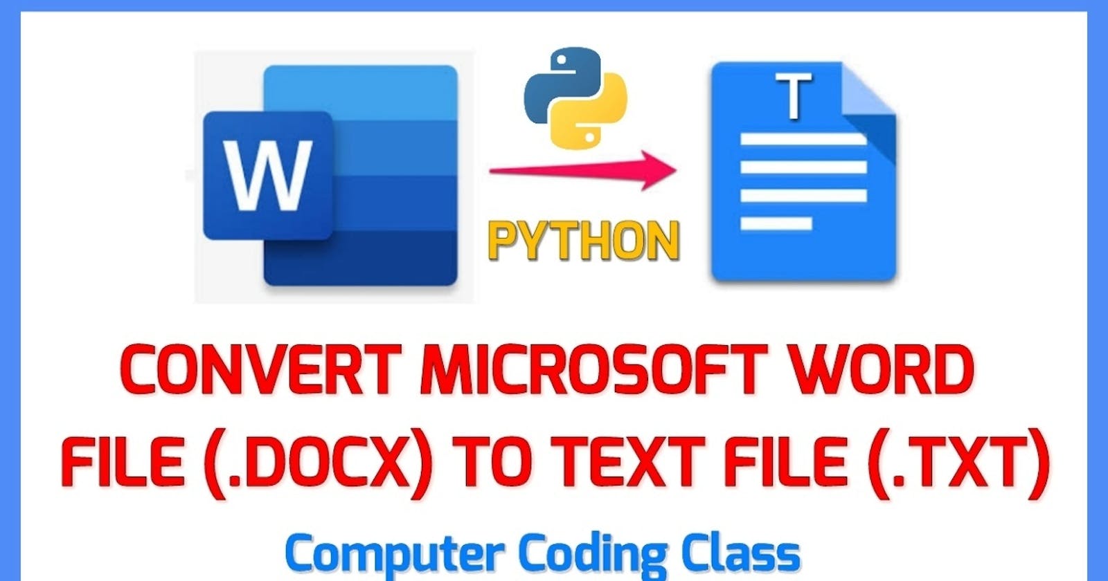 how to convert docx to txt file in pthon