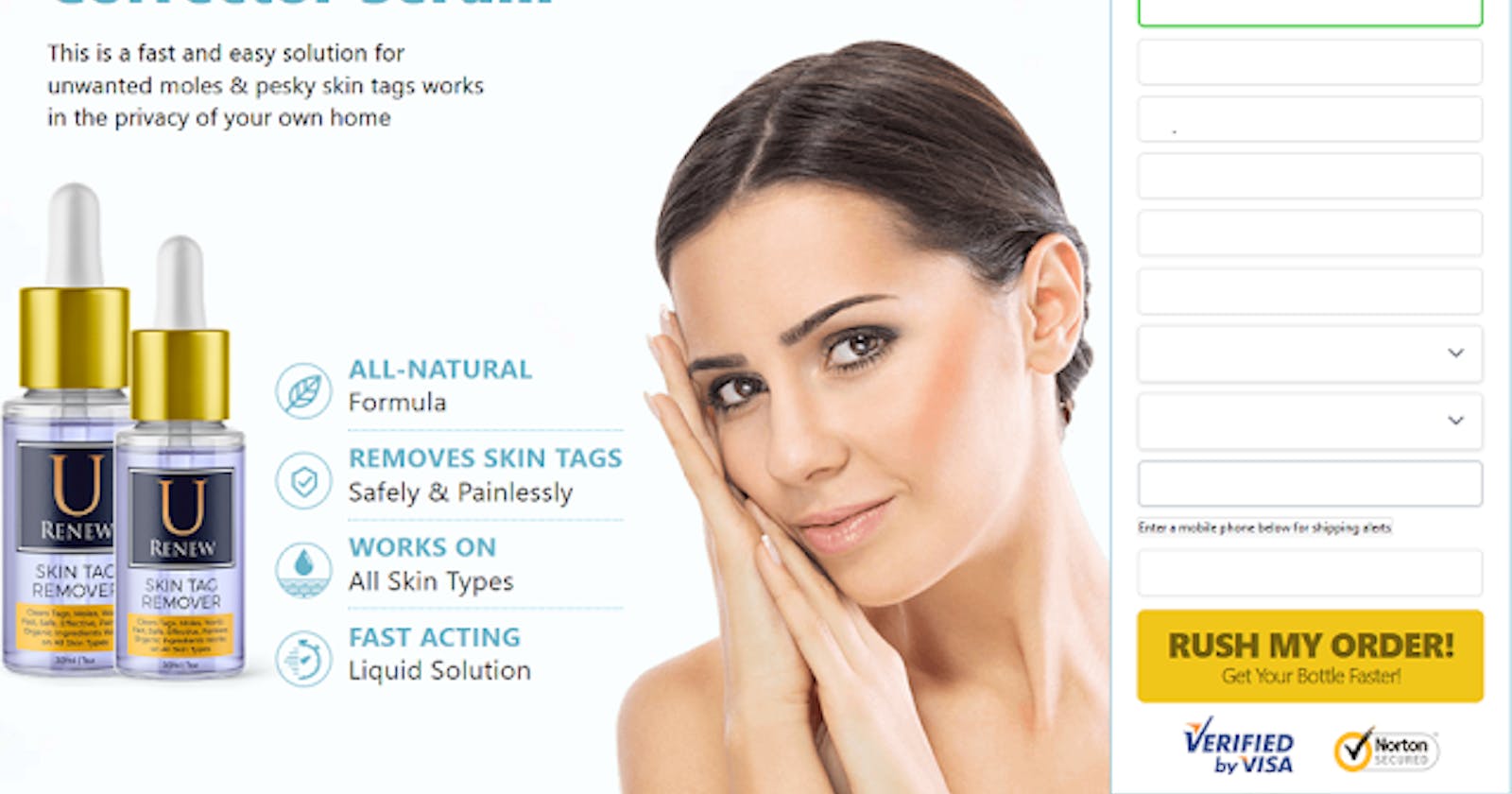 U Renew Skin Tag Remover - Remove Skin Tags In One Night !Ingredients Price, Where To Buy?
