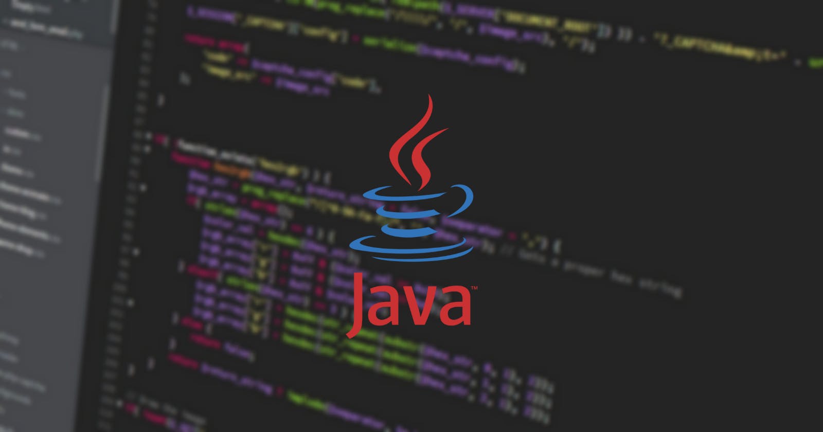 Java OOP (Object-Oriented Programming)