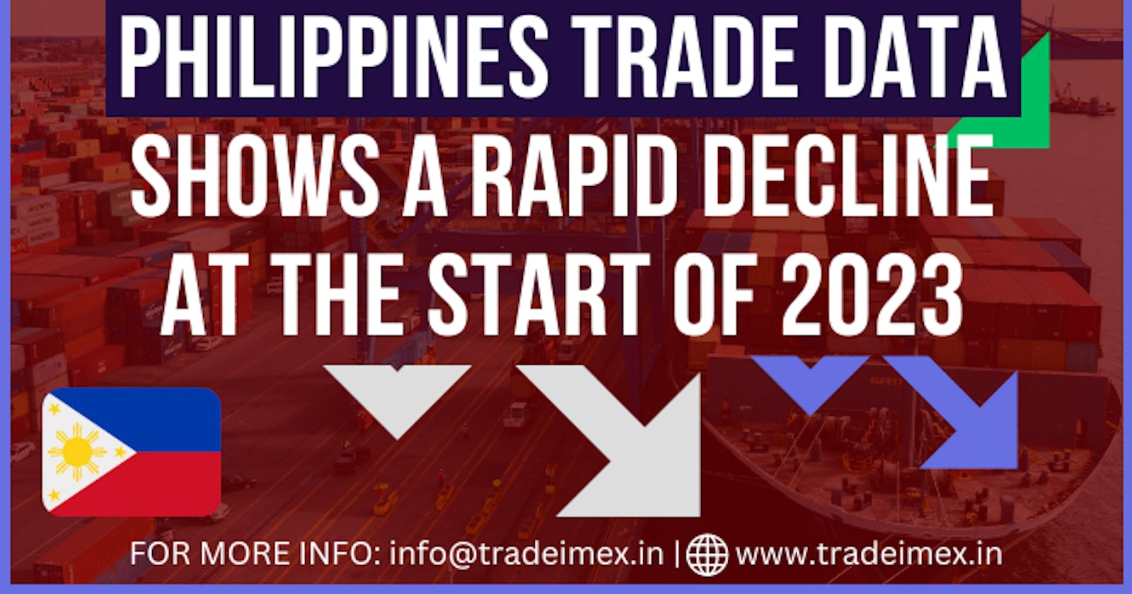 Philippines Trade Data Shows A Rapid Decline At The Start Of 2023