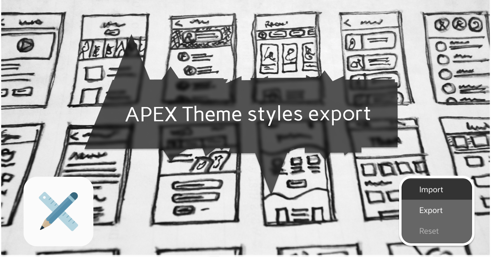 How to copy APEX theme styles between applications