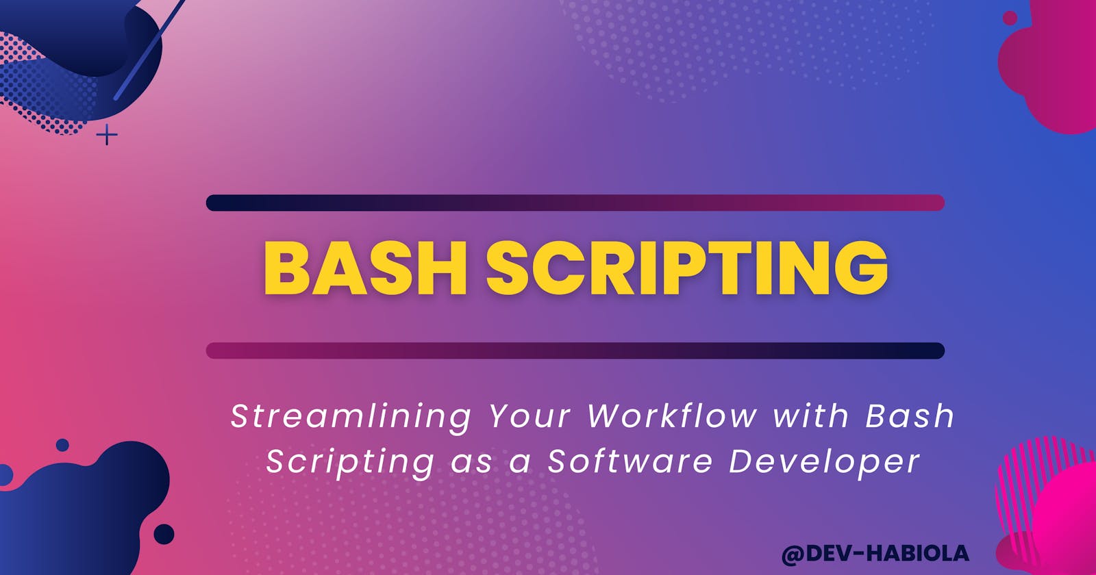 How to Use Bash Scripting to Automate Things as a Software Developer