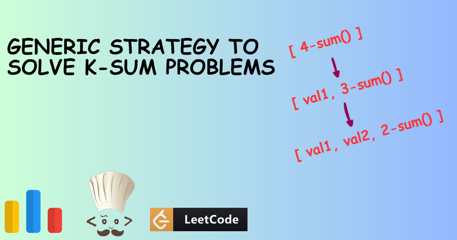 Generic Strategy to solve K-Sum Problems