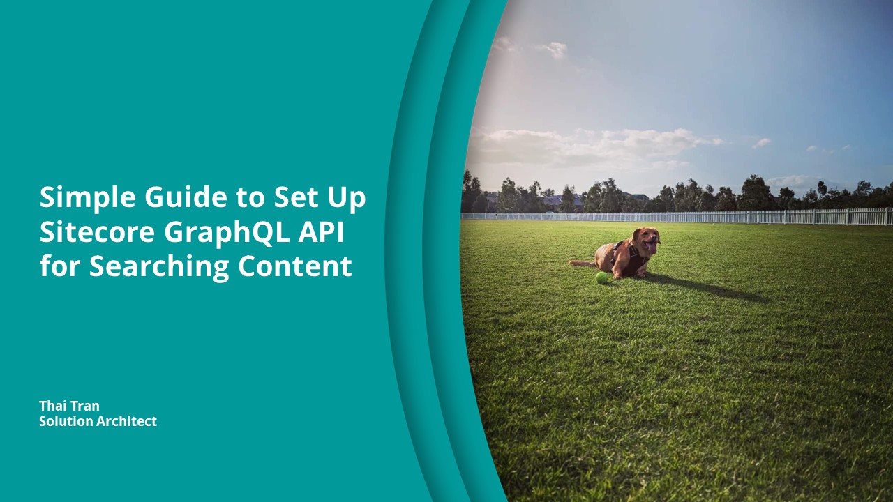 Simple Guide to Set Up Sitecore GraphQL API for Searching Content