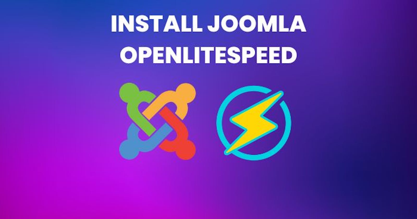 4 Steps Install Joomla OpenLiteSpeed on Ubuntu 20.04