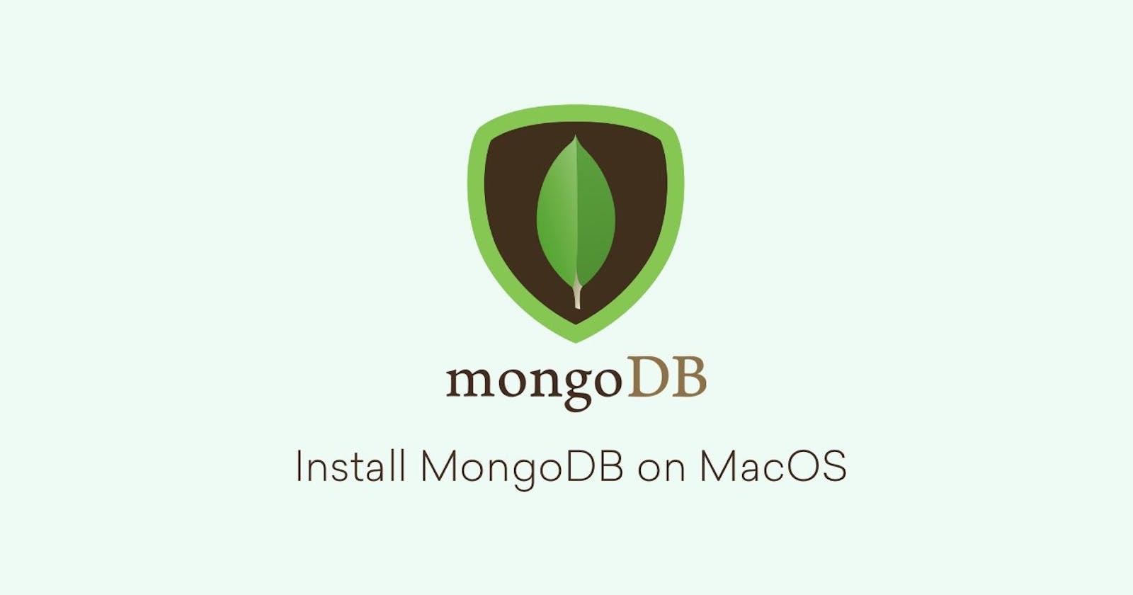 Installing MongoDB on latest MacOS Intel and M1 base processors with Homebrew