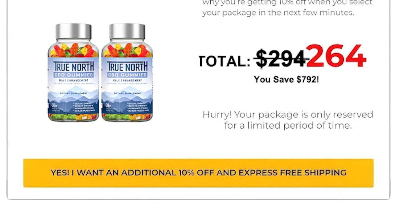 True North CBD Gummies Male Enhancement - Improved Natural Health Today!