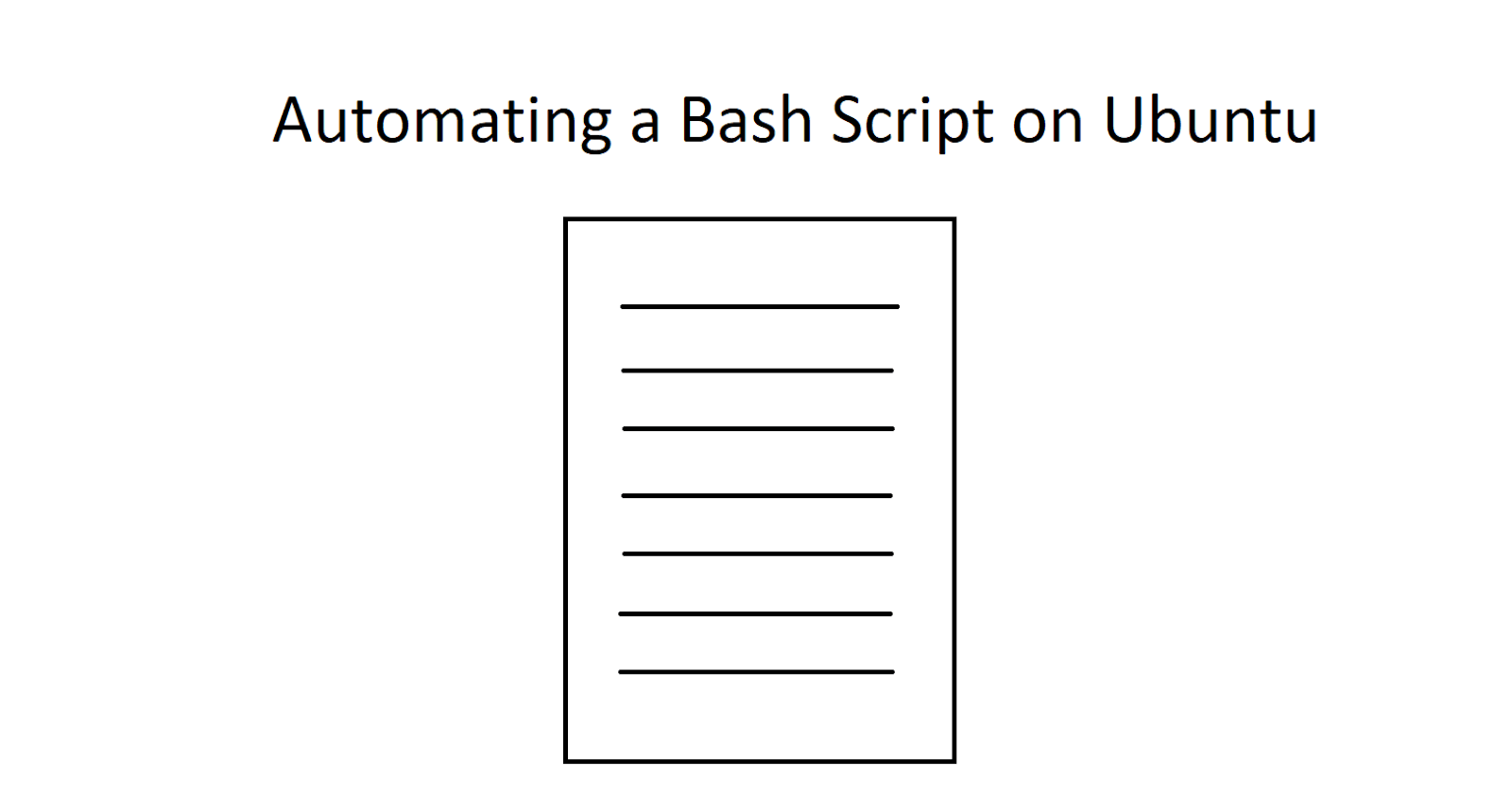 How to Automate a Bash Script by using the Terminal and Cron in Ubuntu