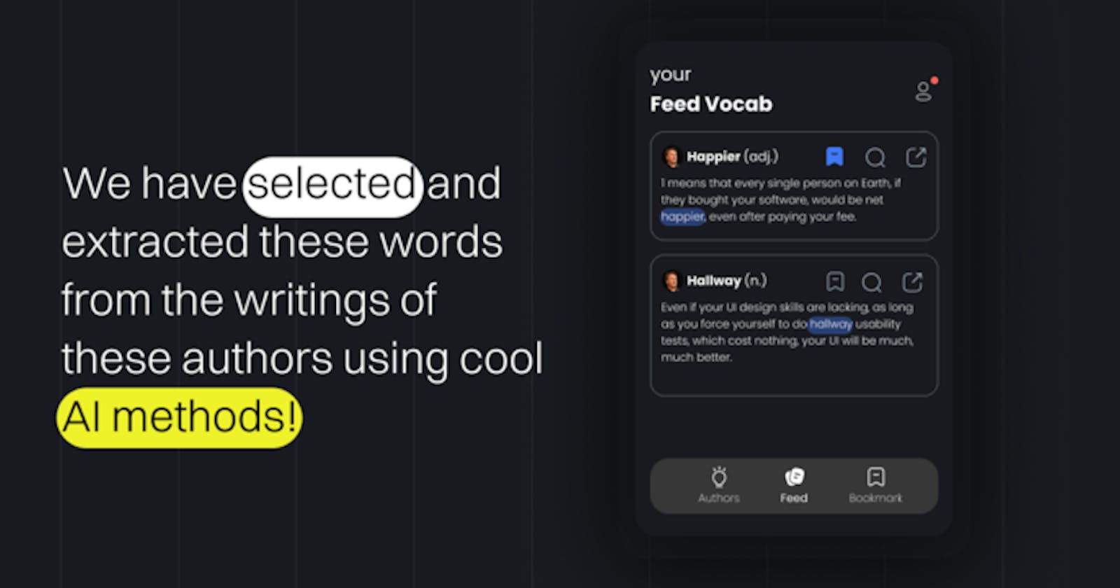 Introducing WordMentor: Learn Vocabularies from Popular Authors