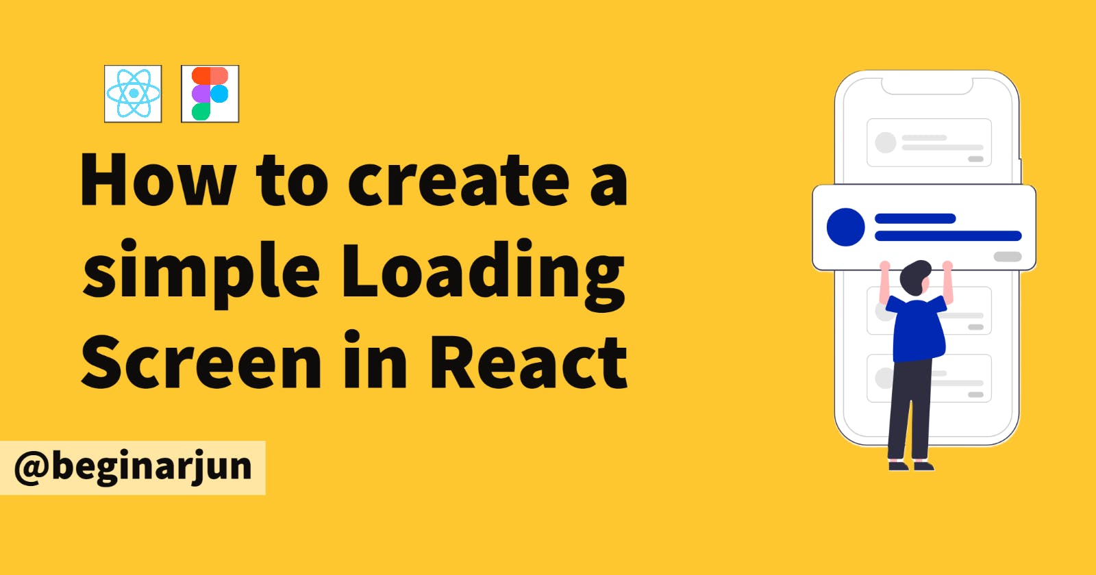 How to create a simple Loading Screen in React