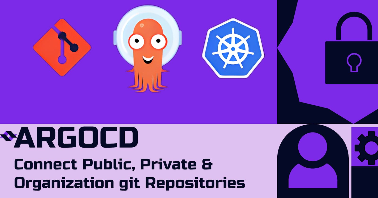 Connect Public, Private and Organization GitHub Repositories to ArgoCD