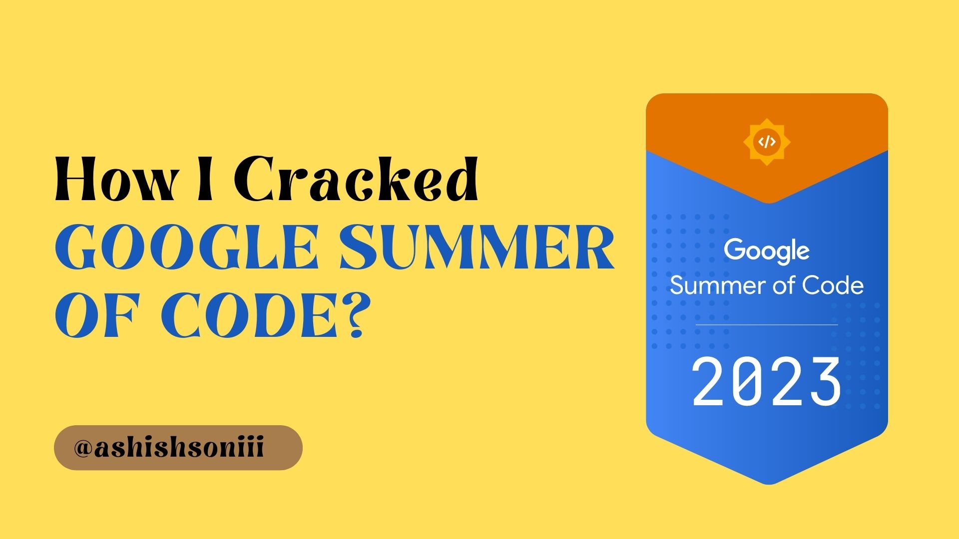 Entering the Open Source World via Google Summer of Code 2023