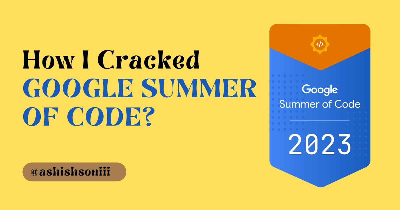 Entering the Open Source World via Google Summer of Code 2023