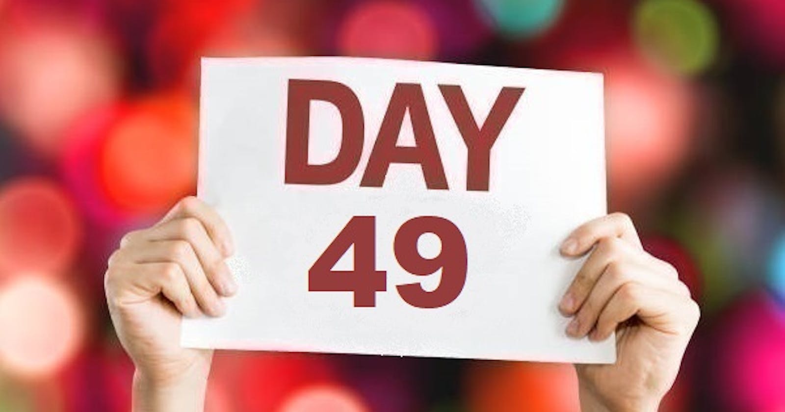 Day49 ----> 90DaysOfDevOps Challenge @TWS