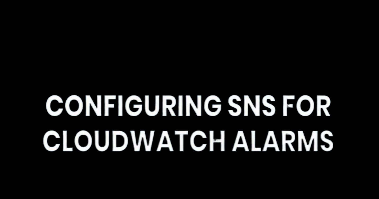 Day 46 - Set up CloudWatch alarms and SNS topic in AWS