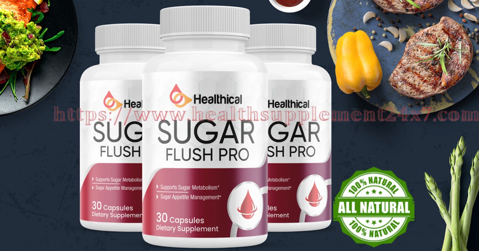 Sugar Flush Pro {Flash Sale} Helps To Turn Your Blood Sugar Into Energy Improve Insulin Response(Work Or Hoax)