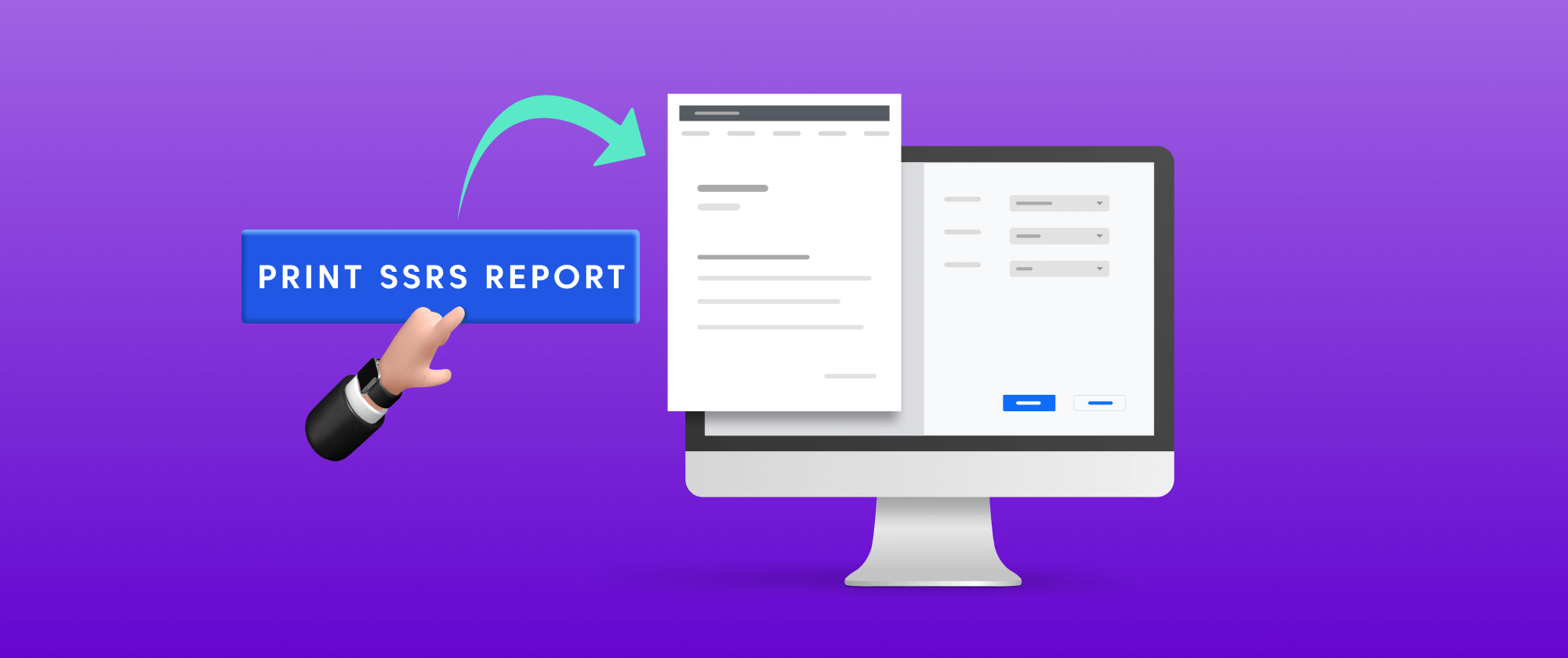 Print SSRS Reports in ASP.NET Core with Report Writer and PrintJS