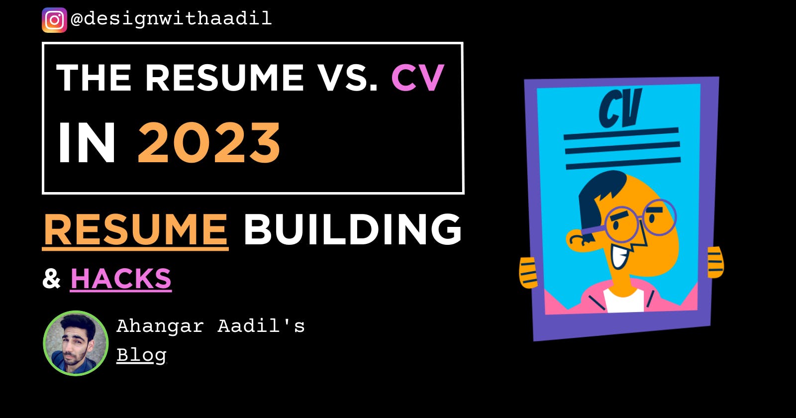 The Resume vs. CV | 2023