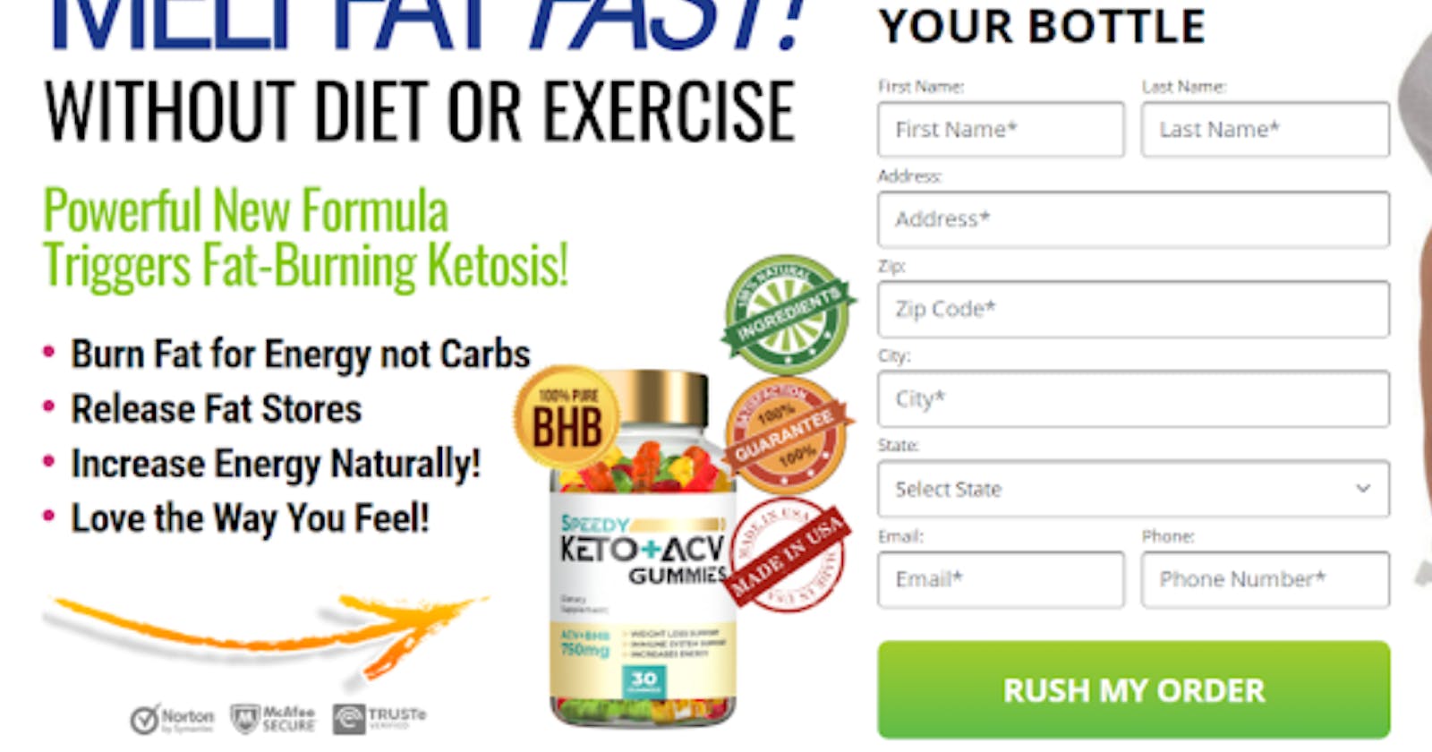Speedy Keto ACV Gummies:- Natural Diet, Weight Loss Tips, Effective Benefits & Buy!