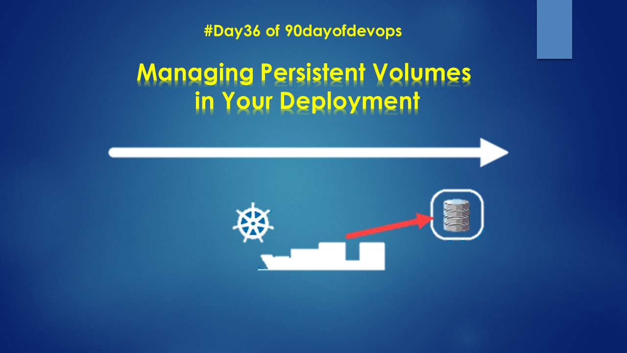 Managing Persistent Volumes in Your Deployment