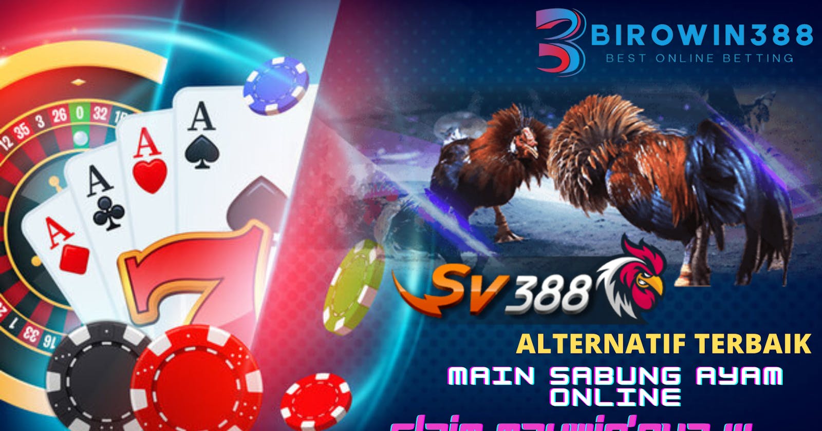 BIROWIN388 Promo Bonus 7 x Win Sabung Ayam Online 24 Jam