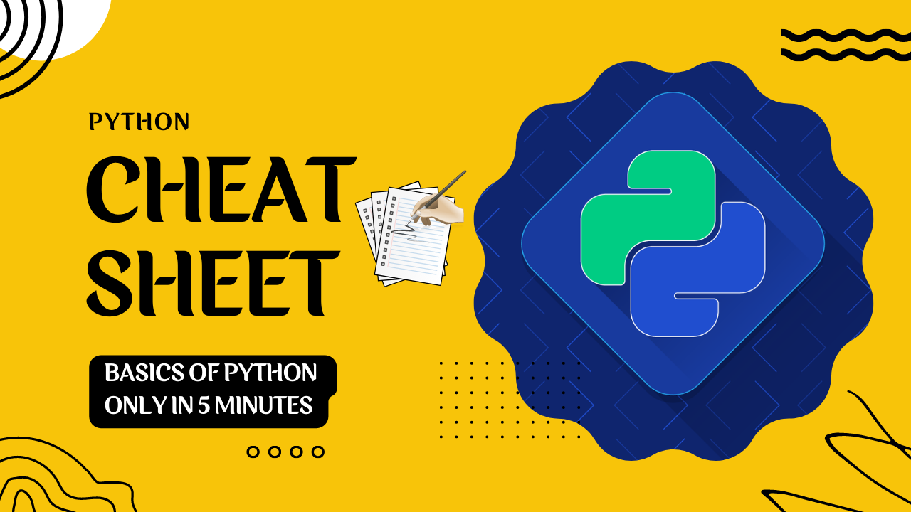 Python : Basics Cheat Sheet