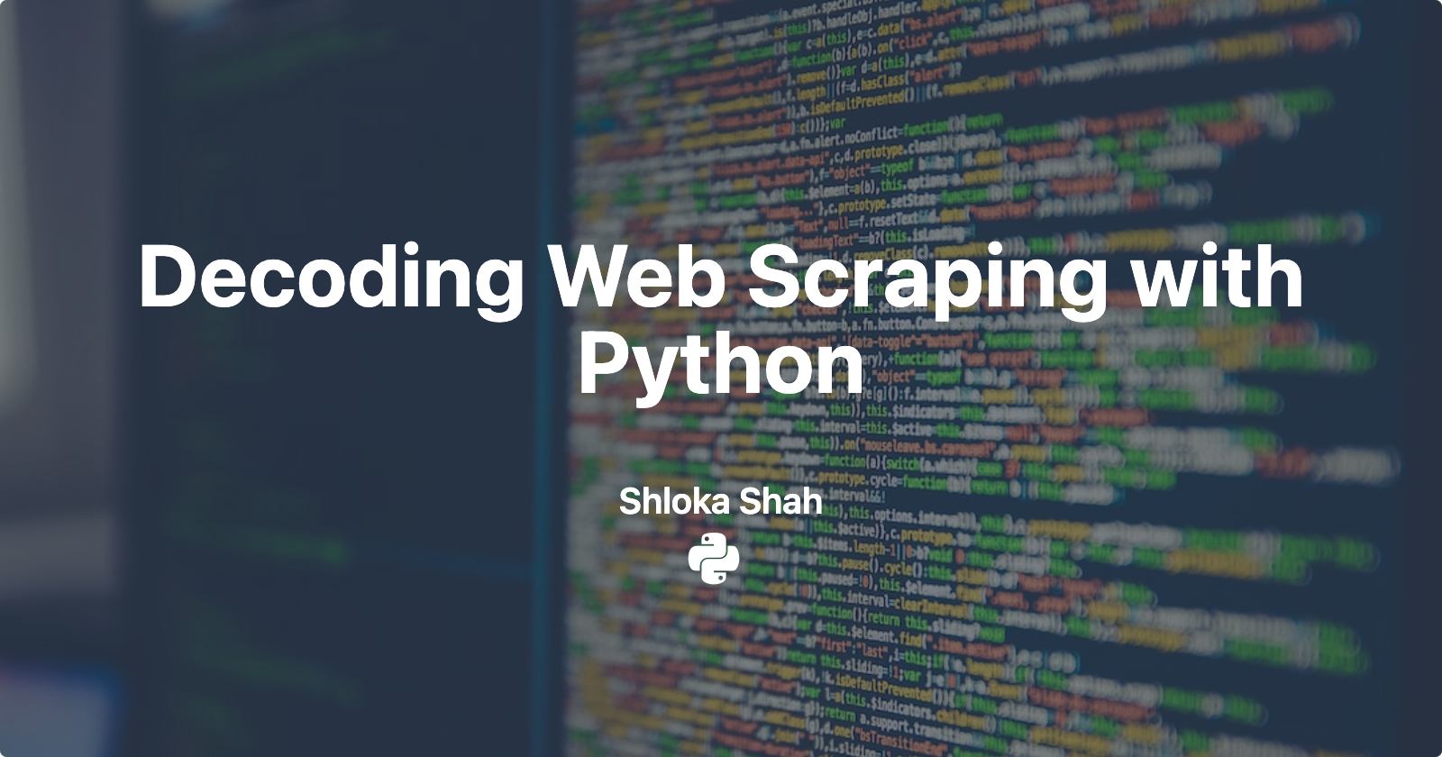 Decoding Web Scraping With Python