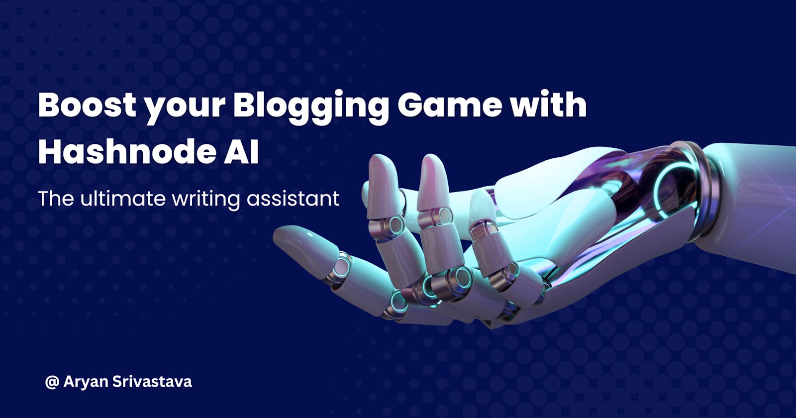 Boost Your Blogging Game with Hashnode AI