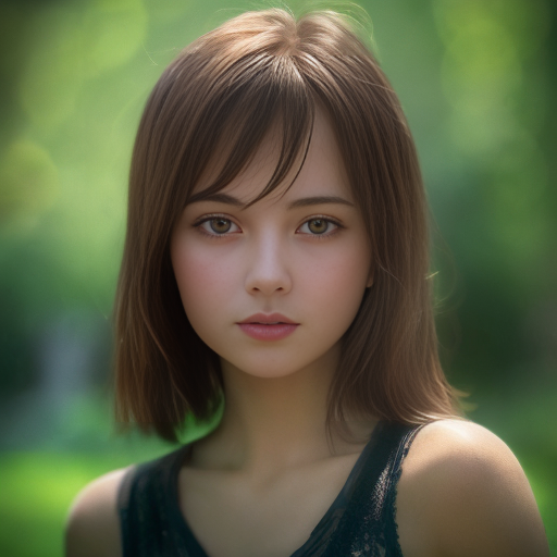 1girl, masterpiece, best quality, high resolution, 8K , HDR, cinematic lighting, bloom, sun light, looking at viewer, outdoor, detailed shadows, intricate tree shadows, raytracing, bokeh, depth of field, film photography, film grain, glare