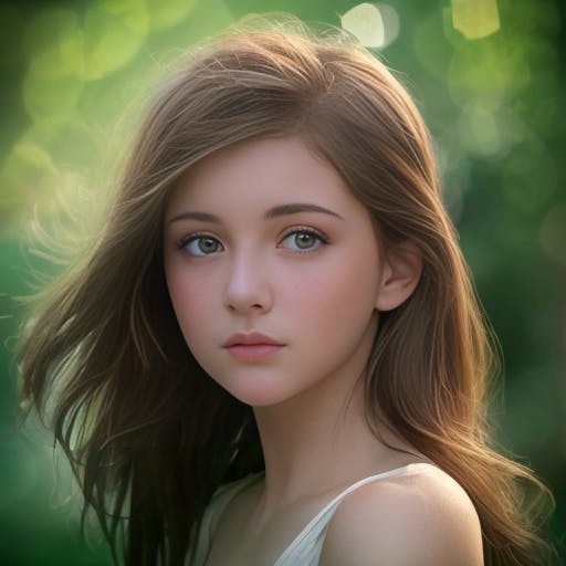 1girl, masterpiece, best quality, high resolution, 8K , HDR, cinematic lighting, bloom, sun light, looking at viewer, outdoor, detailed shadows, intricate tree shadows, raytracing, bokeh, depth of field, film photography, film grain, glare, (wind:1.1), detailed hair, beautiful face, beautiful girl, ultra detailed eyes